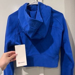 💙lululemon blue scuba hoodie💙